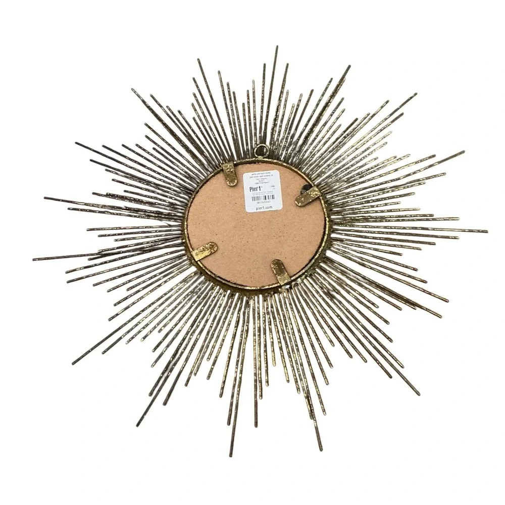 Pier 1 Gold Burst Mirror 16